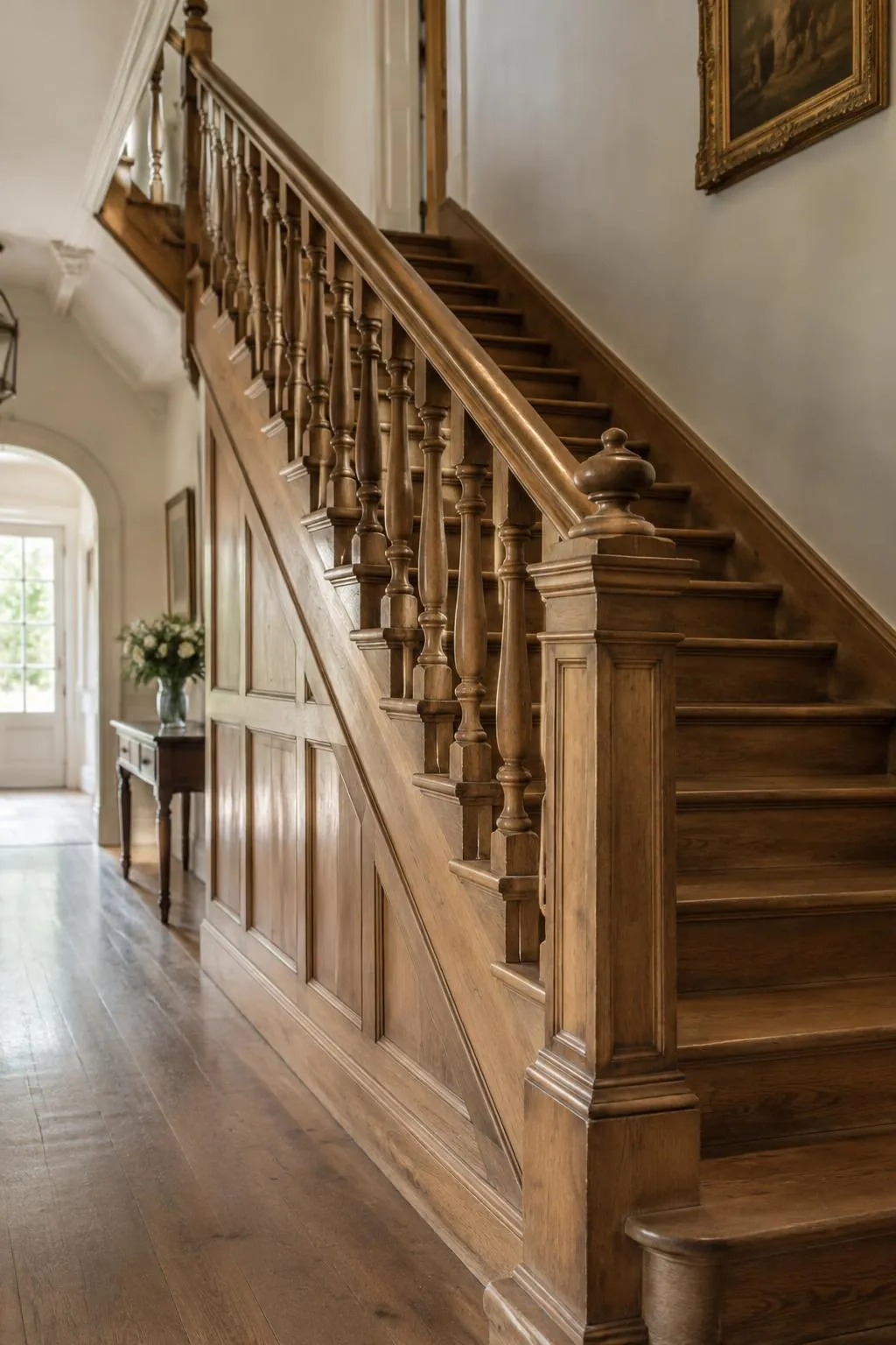 Bespoke oak staircase